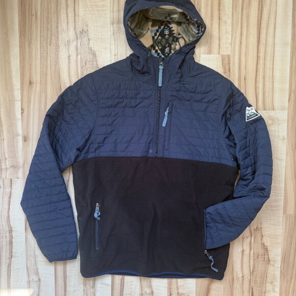 Men's Half Zip Polar Fleece Sweater - Picture 6 of 8